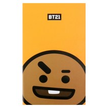 BT21 다이어리S + 스티커 + 포토 프레임 카드, 슈키
