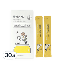 시속삼십킬로미터 꿀빠는시간 스틱꿀 야생화 박스, 30개, 12g