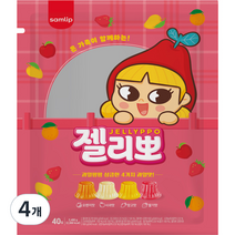 삼립 젤리뽀 40p, 2400g, 4개