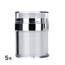 에어리스 백색 진공 크림 용기 30g, 5개