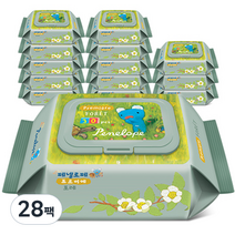 페넬로페 프르미에 포레 휴대용 유아물티슈 캡형, 30매, 28팩