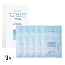 에스네이처 수퍼 아쿠아겔 오아시스 앰플 마스크팩 30ml, 5개입, 3개