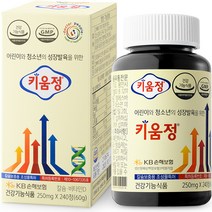 [어린이칼슘제] 키움정 성장발육 건강기능식품, 240정, 1개