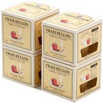 프레벨롱 국산 사과바나나 퓨레 100g x 2p, 4팩