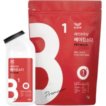 레인보우샵 베이킹소다 프리미엄 톡톡이 500g + 리필 1kg, 1세트