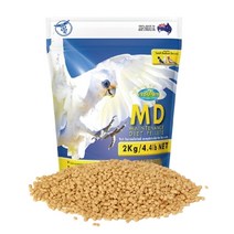 베타팜 MD 펠렛 앵무새 사료 3727, 2kg, 1개