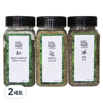 딜리셔스마켓 허브향신료 파슬리 40g + 바질홀 80g + 오레가노홀 70g, 2세트