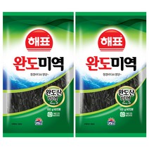 해표 완도 미역, 2개, 100g