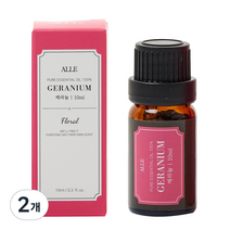 알레 퓨어 에센셜 오일 백프로 제라늄, 10ml, 2개