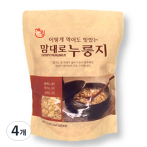 예원농산 맘대로 누룽지, 500g, 4개