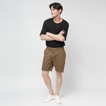 캐럿 남성용 이지 치노 밴딩 반바지