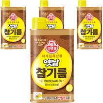오뚜기 옛날 참기름, 500ml, 4개