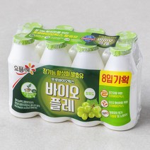요플레 바이오플레 청포도, 130ml, 8개입