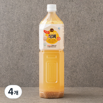 프레시오늘 신선냉장 맑은 엿기름 16시간 윤성순 장모님 식혜, 1500ml, 4개