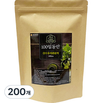 해밀생활건강 100일동안 삼각티백 산수유야관문차, 1.2g, 200개