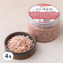 곰곰 국산 새우젓, 500g, 4개