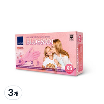 아베나 식품용 니트릴 위생장갑 XS 100매 DK450KF, 3개