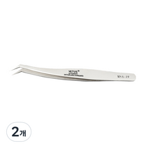 비투스 속눈썹 연장 핀셋 고급형 MSA-19, 혼합색상, 2개