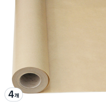 꽃 포장 롤 크라프트지 80g, 4개