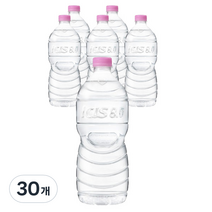 아이시스 8.0 무라벨 ECO 생수, 1L, 30개