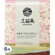 오설록 벚꽃향 가득한 올레 3p, 1.8g, 6개, 3개입