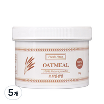 신선약초 오트밀 가루, 90g, 5개