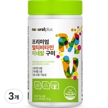 내츄럴플러스 프리미엄 멀티비타민 구미 270g, 90정, 3개