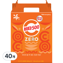광동 비타500 제로 zero 100ml, 40개