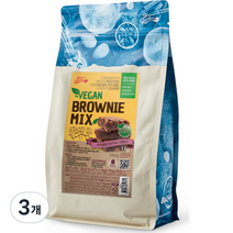 브레드가든 비건 브라우니 믹스 1kg, 3개