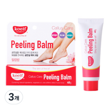 코엘프 필링밤 굳은살 각질 분해 크림, 3개