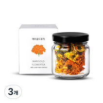 꽃을담다 미니 메리골드꽃차, 3g, 3개, 3개
