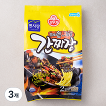 오뚜기 면사랑 무쇠솥에 볶은 간짜장 2인분, 3개, 610g