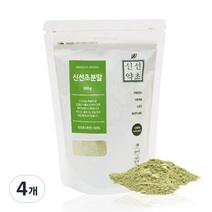 신선약초 신선초 분말, 4개, 200g