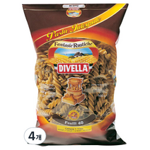 디벨라 통밀푸질리 파스타, 500g, 4개