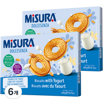 미주라 요거트 비스켓, 400g, 6개