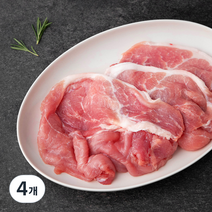 파머스팩 도뜰 한돈 뒷다리살 불고기용 (냉장), 1kg, 4개