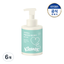 크리넥스 버블버블 핸드워시 힐링그린, 500ml, 6개