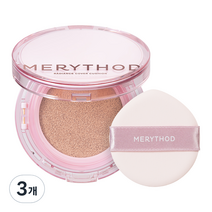 메리쏘드 광채 커버쿠션 12g, 2호 내추럴 베이지, 3개
