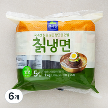 면사랑 칡냉면 5입, 1kg, 6개