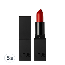제이뮤 마이 디어 립스틱 3.5g, 3호 스칼렛레드, 5개
