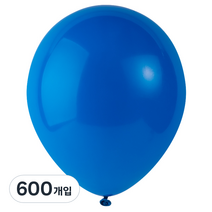 파티팡 풍선 라운드 30cm, 블루, 600개입