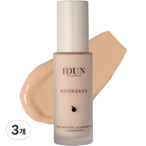 이든미네랄 모이스쳐 리퀴드 파운데이션 노르스켄, 23호 프레야, 3개