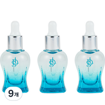메이브라운 드롭퍼 에센셜오일 스포이드 공병 9ml, 블루, 9개