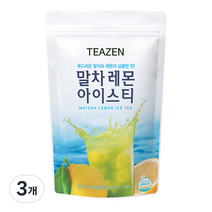 티젠 말차 레몬 아이스티, 500g, 3개