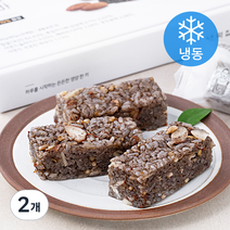 청년떡집 단백질 찰밥바 흑임자 6개입 (냉동), 360g, 2개