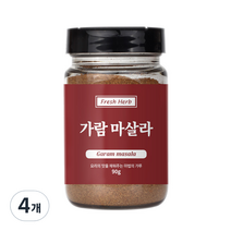 신선약초 가람 마살라 조미료, 90g, 4개