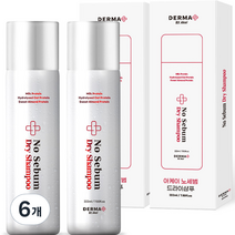 아케이 더마 노세범 드라이샴푸 프레쉬 우디머스크향, 222ml, 6개