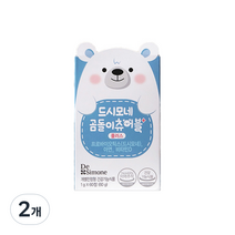 드시모네 곰돌이 츄어블 플러스 프로바이오틱스, 60정, 2개