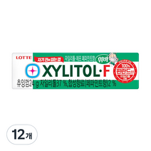 자일리톨 F 츄잉껌, 25g, 12개