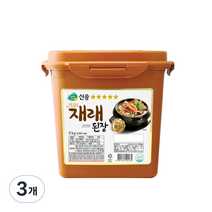 신송 재래된장, 6kg, 3개